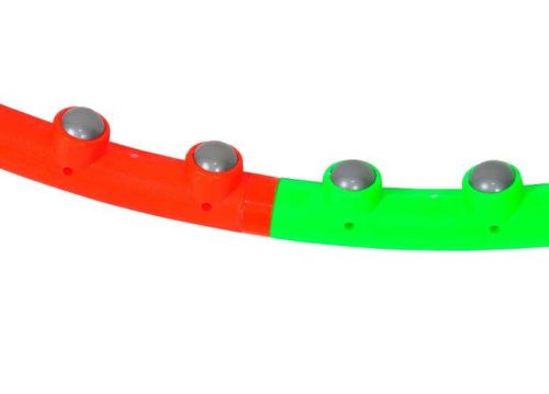 Masszírozó hulahopp karika - 90 cm