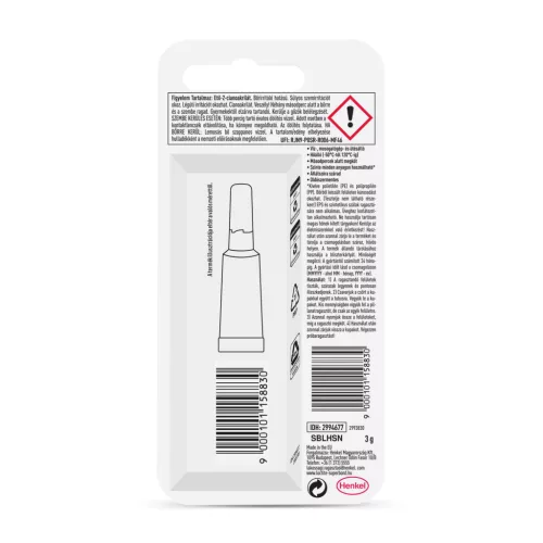Pillanatragasztó Loctite Super Bond - 3 g