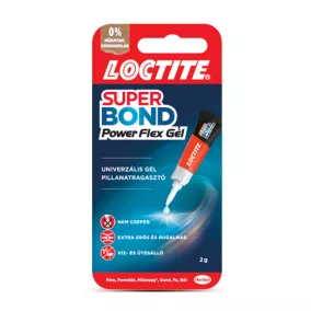 Pillanatragasztó - Loctite Super Bond gél - 2 g