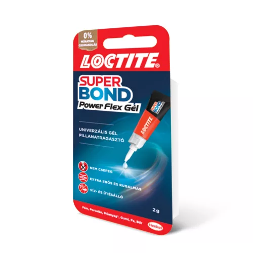 Pillanatragasztó - Loctite Super Bond gél - 2 g