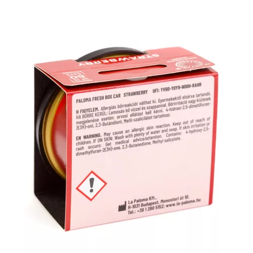 Illatosító - Paloma Fresh box - Strawberry - 25 g