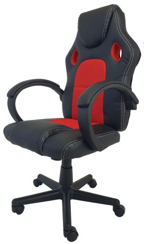 BipiLine Gamer Szék - Eco - Fekete/Piros