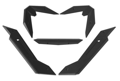 BipiLine Gamer Asztal - Karbon Mintás Asztallappal - Fekete/Piros - Ajándék Dekor Elemekkel