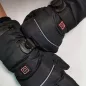   Fűthető kesztyű 2 powerbankkal - vízálló, érintőképernyőhöz, motorozáshoz, kerékpározáshoz - XL (hány centi az XL???)