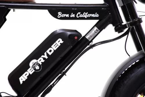 Ape Ryder Genon Ultra 2 Személyes Városi és Off-Road E-Bike pedelec/moped fekete