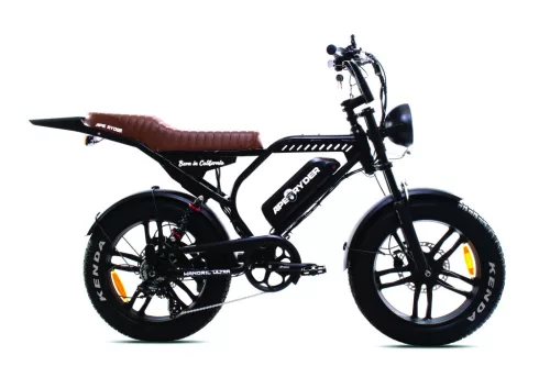 Ape Ryder Mandril Ultra 2 Személyes Városi és Off-Road E-Bike pedelec/moped fekete