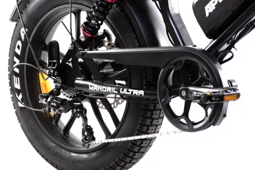 Ape Ryder Mandril Ultra 2 Személyes Városi és Off-Road E-Bike pedelec/moped fekete