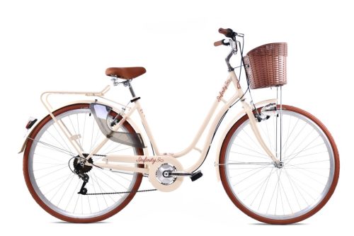 Adria Infinity 28 női városi váltós kerékpár Bézs