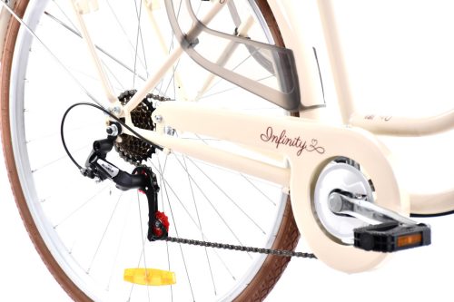 Adria Infinity 28 női városi váltós kerékpár Bézs