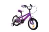 Capriolo Rocket 14" hátra tekerhető gyerek kerékpár Lila