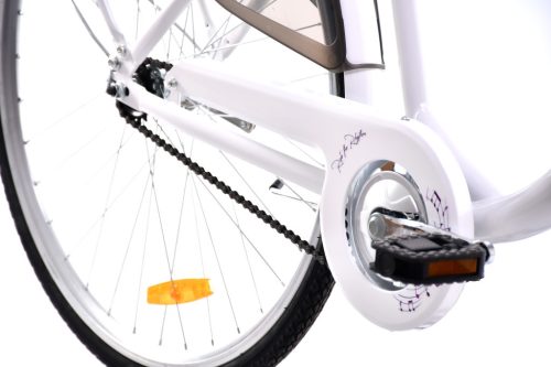 Adria Melody női városi 1 sebességes 28 kerékpár Fehér