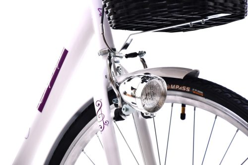 Adria Melody női városi 1 sebességes 28 kerékpár Fehér