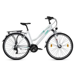 Csepel Traction 100 19" fehér női trekking kerékpár