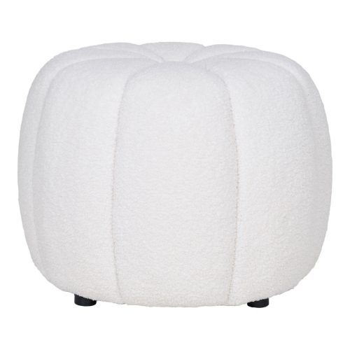 Paisley puff, krémfehér