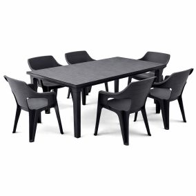 Elina 6+1 kerti bútor garnitúra szett