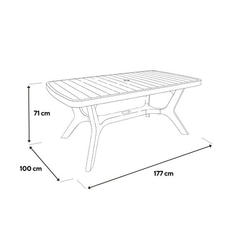 Natalie 6+1 kerti bútor garnitúra szett