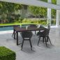 Romy 4+1 kerti bútor garnitúra szett