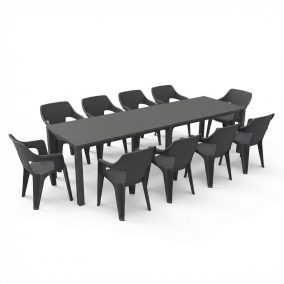 Florin 10+1 kerti bútor garnitúra szett