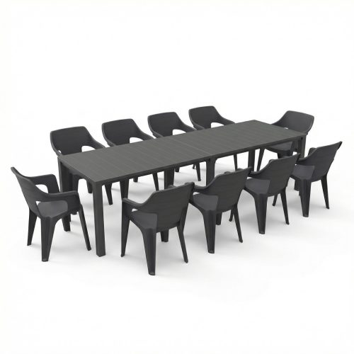 Florin 10+1 kerti bútor garnitúra szett