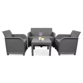 Sanremo kerti bútor szett chicago asztallal