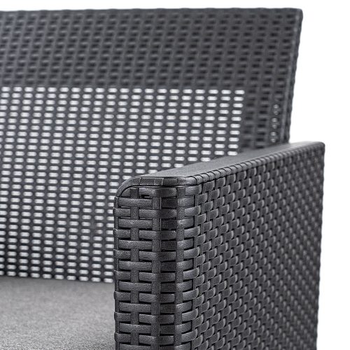 Claire XVI 9 személyes sarokgarnitúra orlando asztallal