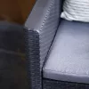 Claire 5 személyes kerti bútor garnitúra párnatartós asztallal