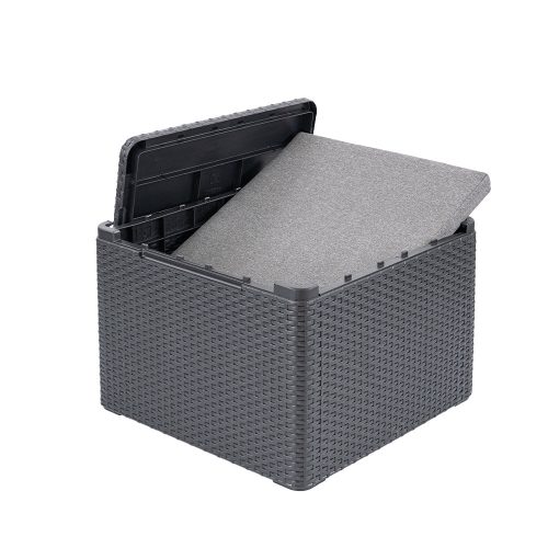 Claire VIII 5 személyes sarokgarnitúra párnatartós asztallal