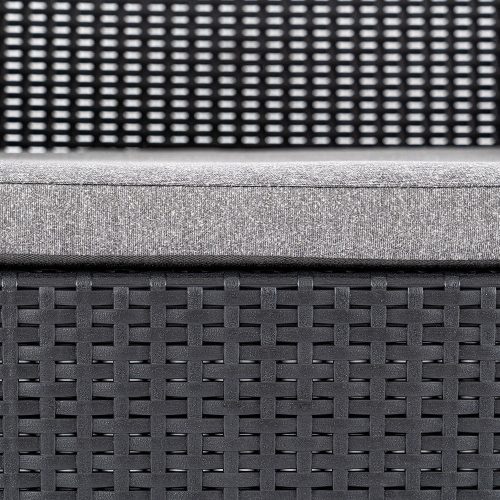 Claire VIII 5 személyes sarokgarnitúra párnatartós asztallal