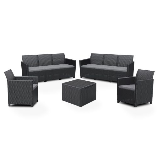 Claire 8 személyes kerti bútor garnitúra