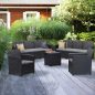   Claire IV 8 személyes kerti bútor garnitúra vigo tárolós asztallal