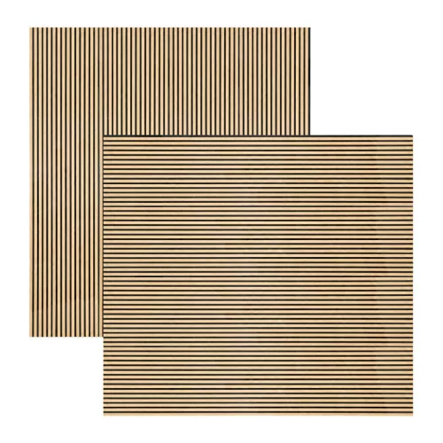 Akusztikus falpanel bambusz hatású 260x60x1,8 cm