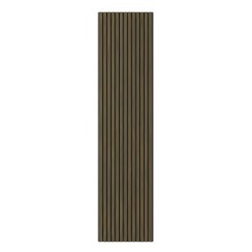 Akusztikus falpanel olajos tölgy hatású 260x60x1,8 cm