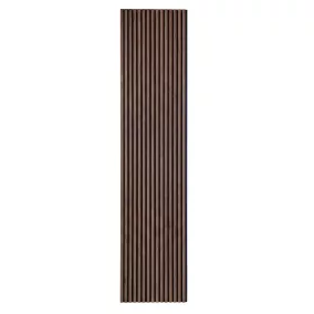 Akusztikus falpanel dió hatású 260x60x1,8 cm