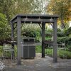 Grill gazebo műanyag kerti pavilon