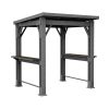 Grill gazebo műanyag kerti pavilon