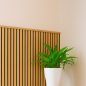 Végzáróléc bambusz hatású 260x2,5x1,8 cm