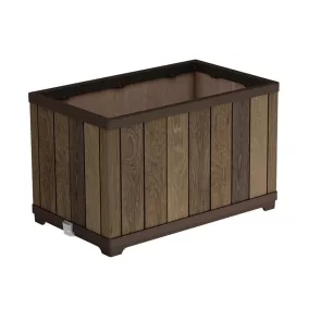Deco tégla alakú műanyag virágláda 81 l