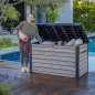 Decocoat műanyag kerti láda 870 l