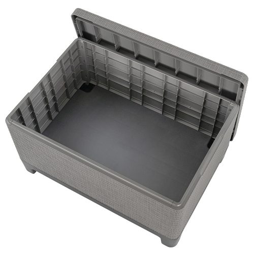 Scandi Box max linea duo kerti bútor szett jute tárolós asztallal