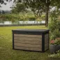 Decocoat műanyag kerti lád 380 l