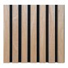 Akusztikus panel, fa furnér, natúr, tölgy hatású 240x60x2,2 cm