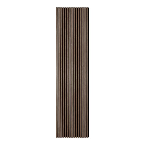 Akusztikus panel, fa furnér, dió, dió hatású 240x60x2,2 cm