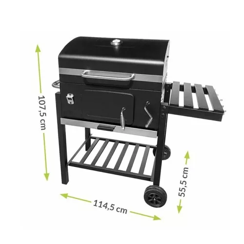 MIR4525 Premium szenes grill fedővel