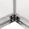 Polikarbonát üvegház 250 x 310 x 124/205 cm