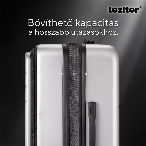 TraveLux light közepes bőrönd puha 68x45x25 cm