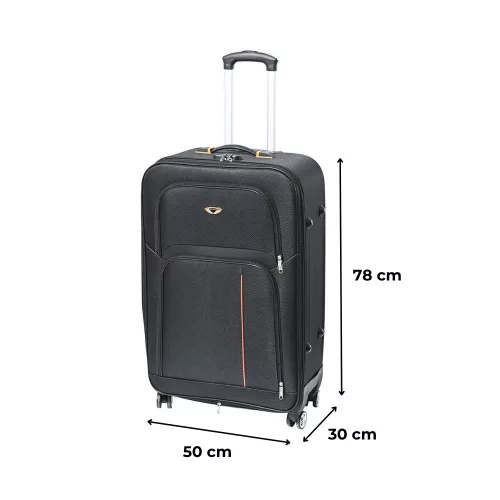 TraveLux light nagy bőrönd puha 76x50x29 cm