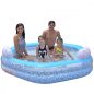   Felfújható hatszögletű pancsolómedence 223 x 211 x 58 cm