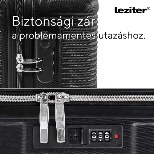 TraveLux Pro kabinbőrönd keményfedeles levehető kerékkel 50x40x20 cm