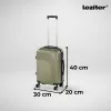 TraveLux Pro kézipoggyász keményfedeles levehető kerékkel 40x30x20 cm