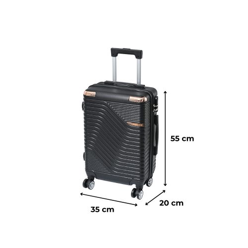 TraveLux Urban kabinbőrönd keményfedeles levehető kerékkel 50x40x20 cm